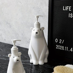 Refillable Polar Bear Lotion Dispenser for Hand Sanitizer