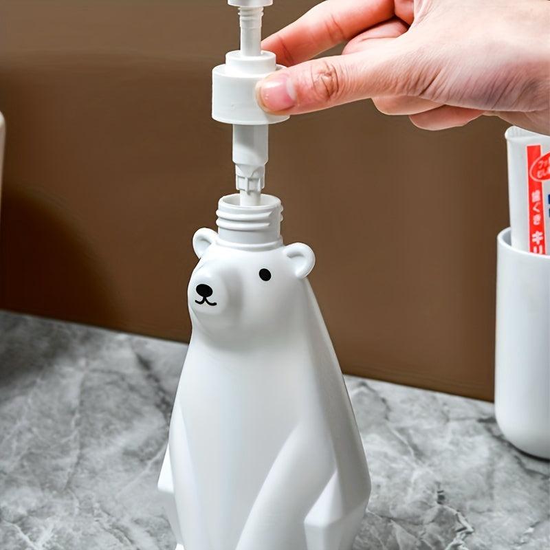 Refillable Polar Bear Lotion Dispenser for Hand Sanitizer