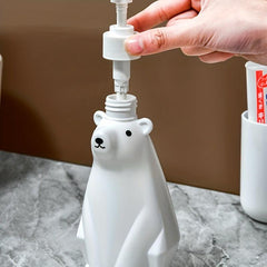 Refillable Polar Bear Lotion Dispenser for Hand Sanitizer