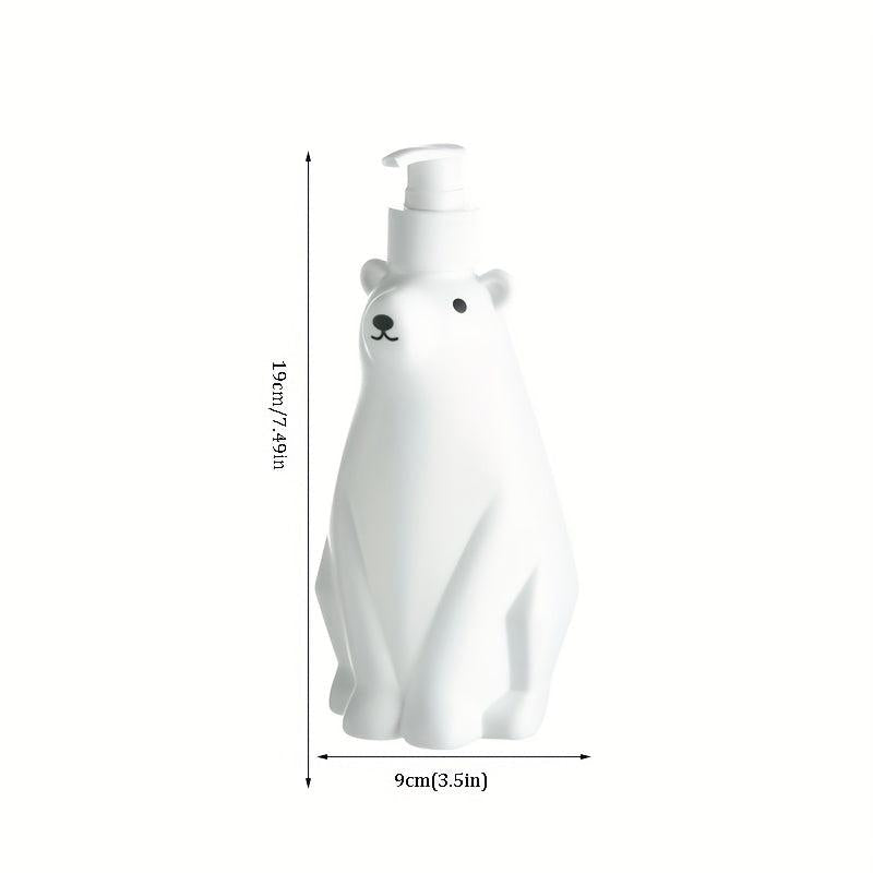 Refillable Polar Bear Lotion Dispenser for Hand Sanitizer