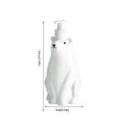 Refillable Polar Bear Lotion Dispenser for Hand Sanitizer