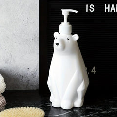 Refillable Polar Bear Lotion Dispenser for Hand Sanitizer