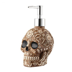 Skull Head Soap Dispenser 300ML Vintage Lotion Shower Gel Pump Bathroom Shampoo