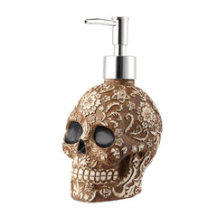 Skull Head Soap Dispenser 300ML Vintage Lotion Shower Gel Pump Bathroom Shampoo