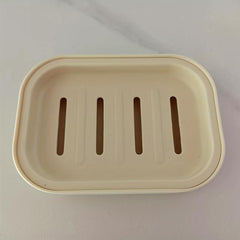 Double Layer Soap Dish Plastic Drain Soap Tray Multifunctional Soap Storage Rack