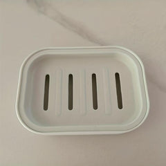 Double Layer Soap Dish Plastic Drain Soap Tray Multifunctional Soap Storage Rack
