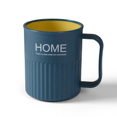 Plastic Mouthwash Cup with Toothbrush Holder - Convenient Bathroom Accessory