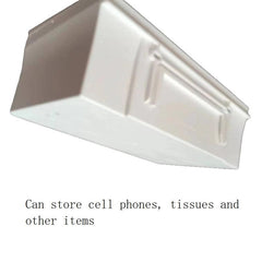 Toilet Paper Holder with Storage Box Stainless Steel Bathroom Tissue Rack