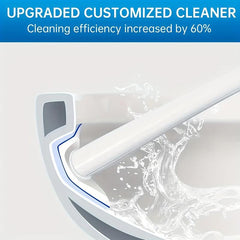 Disposable Toilet Brush Head for Cleaning Toilet and Bathroom