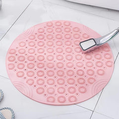 Round Non Slip Shower Mat Strong Suction Bath Mats