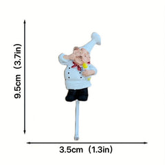 Chef Figure Wall Hooks Towe Hanger Holder