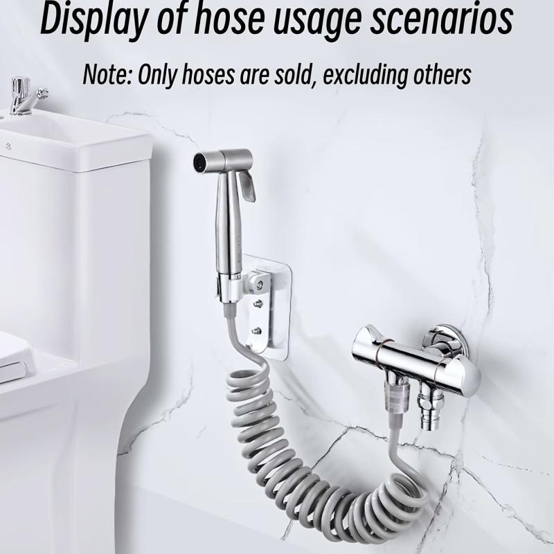 Retractable Showerhead Tube Water Pipe for Toilet Faucet