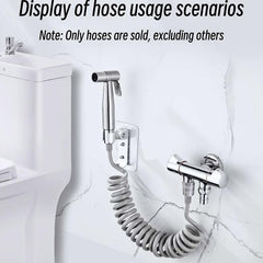 Retractable Showerhead Tube Water Pipe for Toilet Faucet