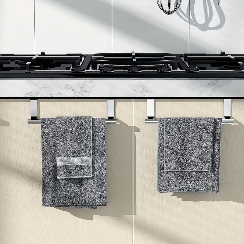 Stainless Steel Towel Rack for Kitchen and Bathroom