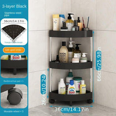 Bathroom Corner Shelves Triangle Storage Rack Standing Corner Storage Rack