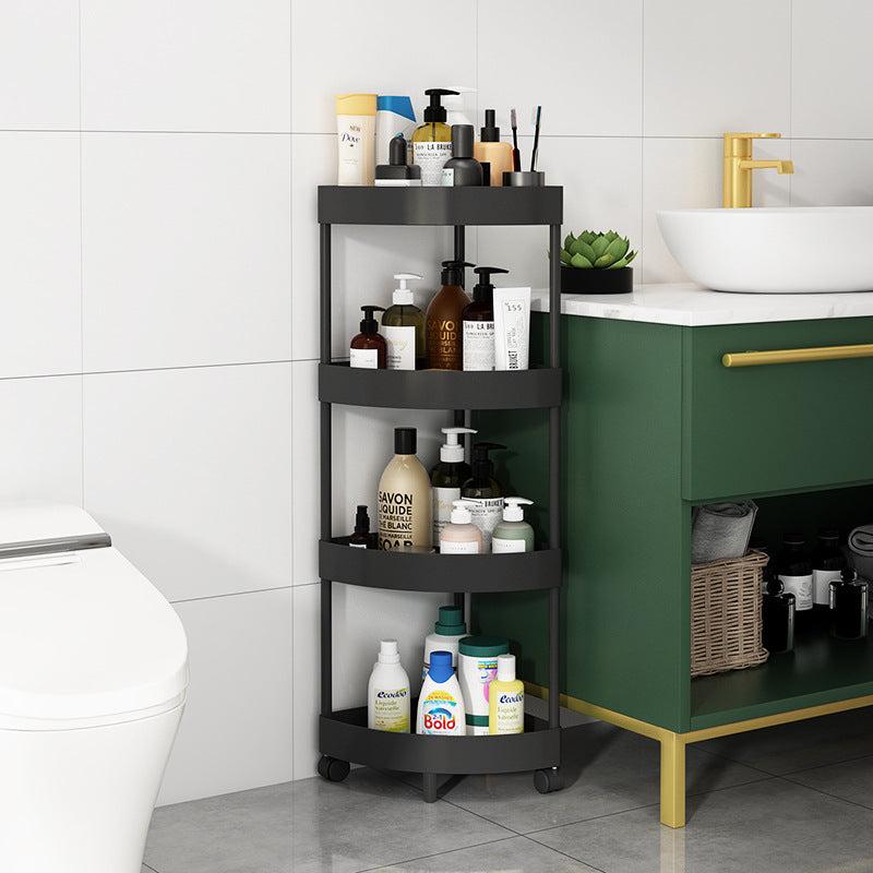 Bathroom Corner Shelves Triangle Storage Rack Standing Corner Storage Rack