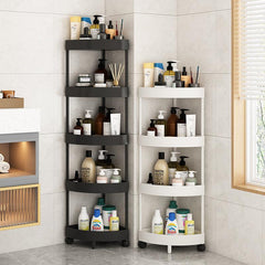 Bathroom Corner Shelves Triangle Storage Rack Standing Corner Storage Rack