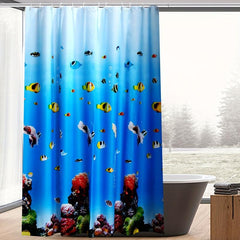 Ocean Shower Curtain Waterproo...