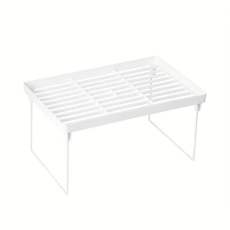 Bathroom Storage Rack Foldable Desktop Toiletries Organizer Tray
