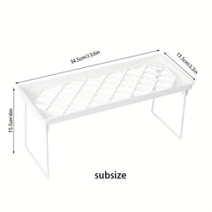 Bathroom Storage Rack Foldable Desktop Toiletries Organizer Tray
