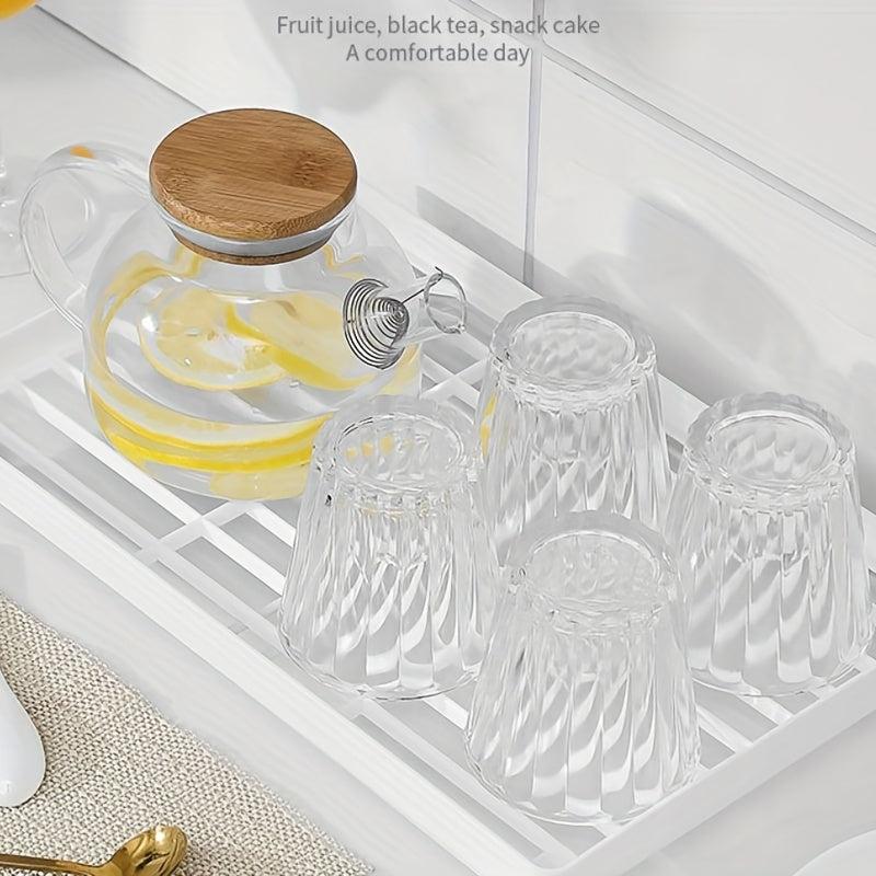 Bathroom Storage Rack Foldable Desktop Toiletries Organizer Tray