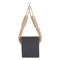 Hemp Rope Paper Towel Holder Cotton Rope Weaving Storage Rack