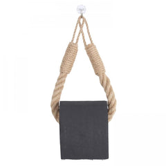 Hemp Rope Paper Towel Holder Cotton Rope Weaving Storage Rack