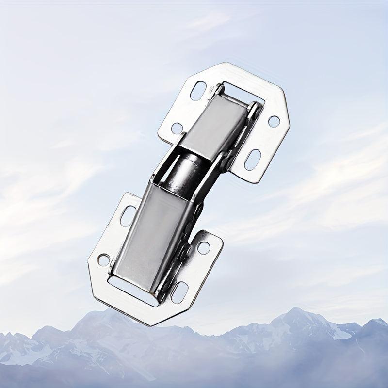 1pc Bathroom Cabinet Door Hinges - No Drilling Needed