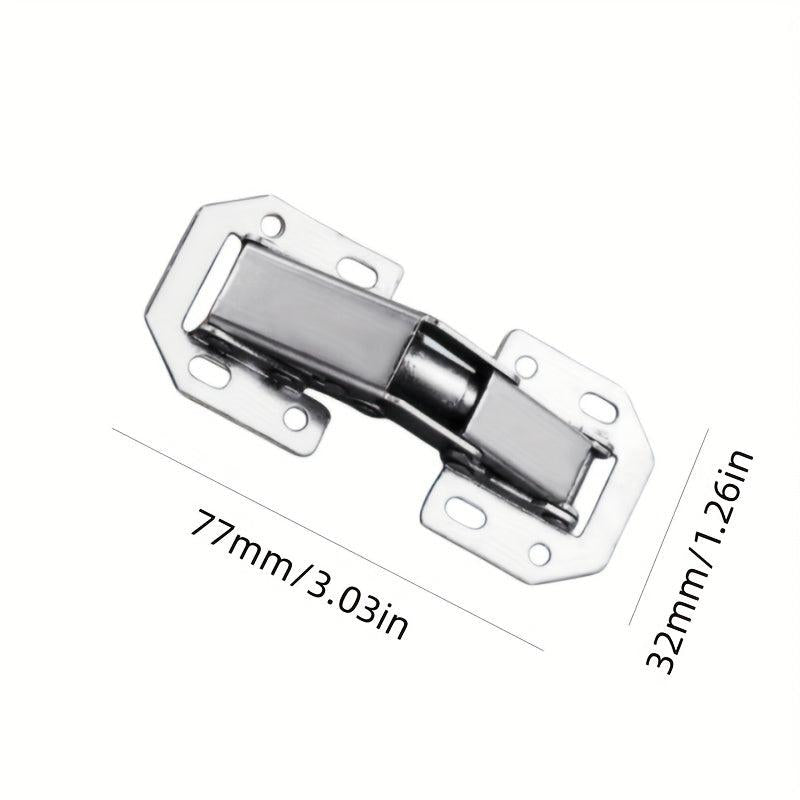 1pc Bathroom Cabinet Door Hinges - No Drilling Needed