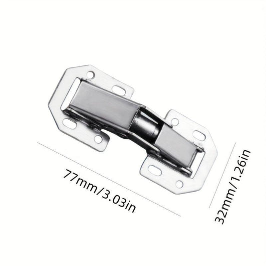 1pc Bathroom Cabinet Door Hinges - No Drilling Needed