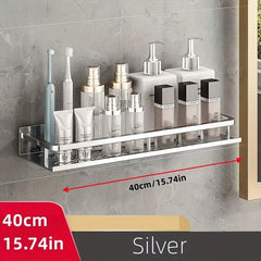 Space Aluminum Bathroom Hanging Shelf Shower Caddy