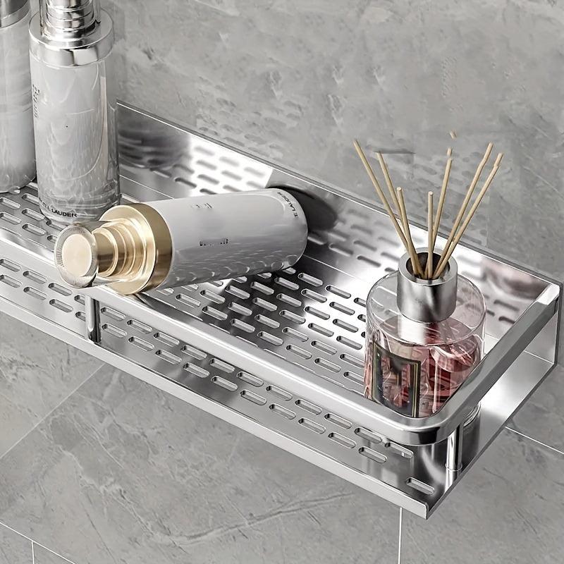 Space Aluminum Bathroom Hanging Shelf Shower Caddy