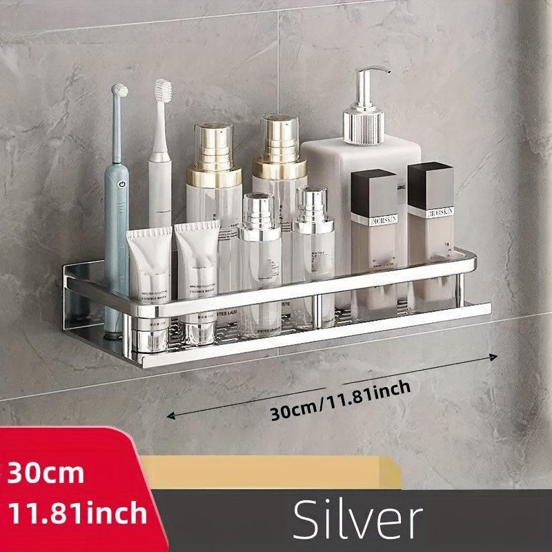 Space Aluminum Bathroom Hanging Shelf Shower Caddy