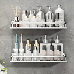 Space Aluminum Bathroom Hanging Shelf Shower Caddy