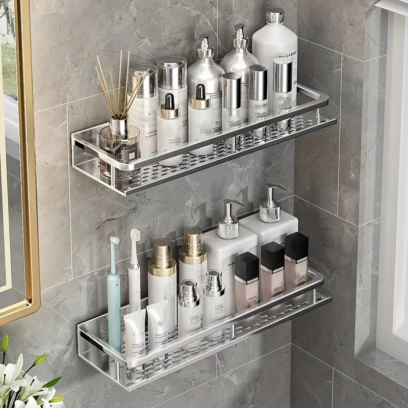 Space Aluminum Bathroom Hanging Shelf Shower Caddy