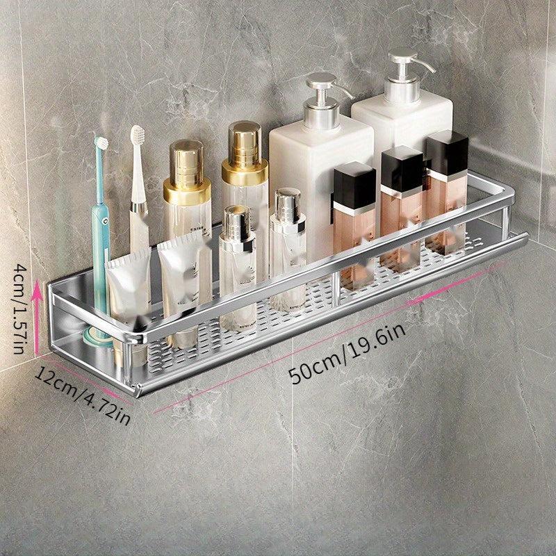 Space Aluminum Bathroom Hanging Shelf Shower Caddy