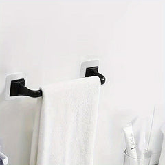 Plastic Punch Towel Rack Wall-mounted Bathroom Holder