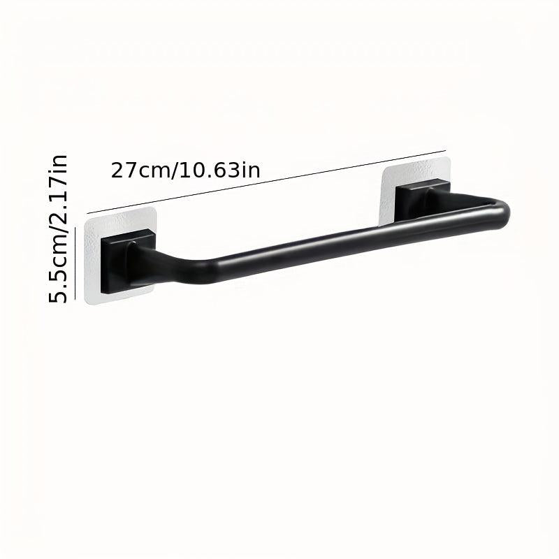 Plastic Punch Towel Rack Wall-mounted Bathroom Holder