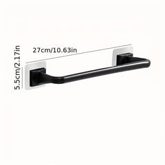 Plastic Punch Towel Rack Wall-mounted Bathroom Holder
