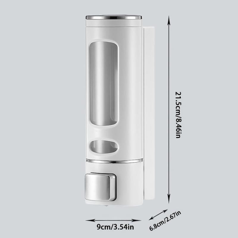 400ml Wall Mounted Soap Dispenser Single Head
