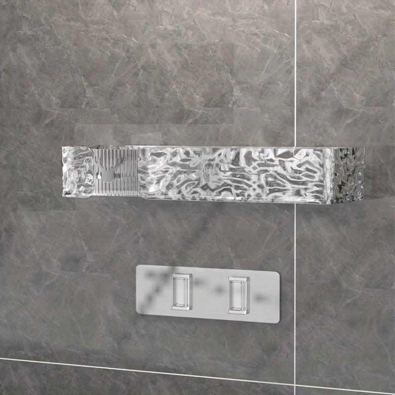 Wall Mounted Bathroom Storage Rack Punch Bathroom Hanging Shelf