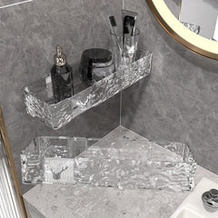 Wall Mounted Bathroom Storage Rack Punch Bathroom Hanging Shelf