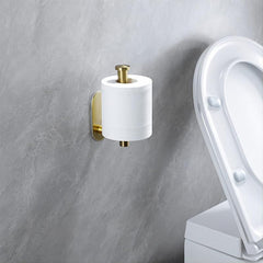 3 Pack Adhesive Toilet Paper Holder Brushed Stainless Steel