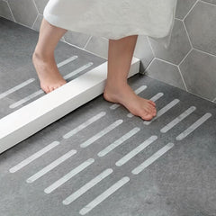 30Pcs Clear Bathroom Non-slip Stickers - Safety Bathtub Strips - Adhesive Decals