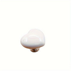 3pcs Heart Shaped Toilet Extension Press Button Accessory
