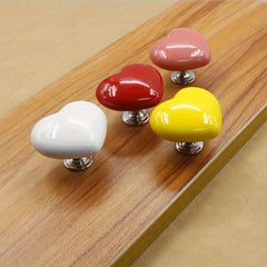 3pcs Heart Shaped Toilet Extension Press Button Accessory