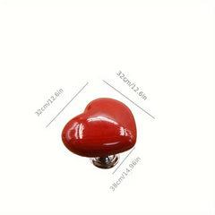 3pcs Heart Shaped Toilet Extension Press Button Accessory