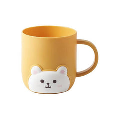 Bear Pattern Mouthwash Cup for Bathroom Cleaning
