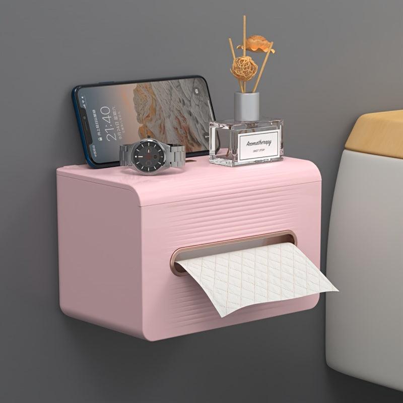 Waterproof Wall Mounted Tissue Holder for Bathroom
