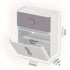 Waterproof Wall Mounted Tissue Holder for Bathroom